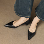Calenne Leder Kitten Heels