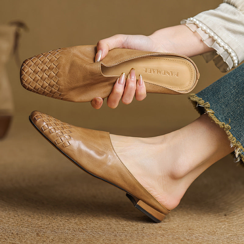 Viola Echtes Leder Mules