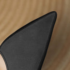 Ceyra Leder Kitten Heels