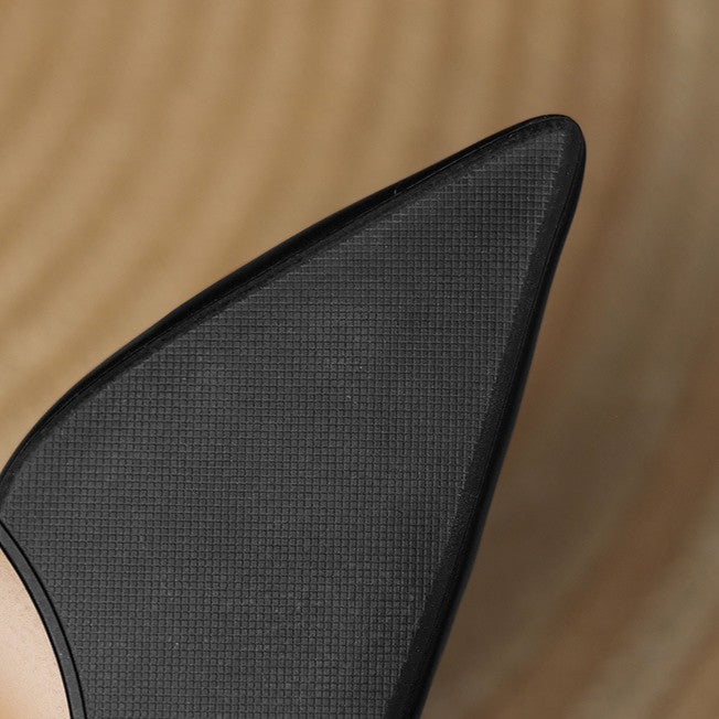 Ceyra Leder Kitten Heels