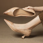 Calenne Leder Kitten Heels