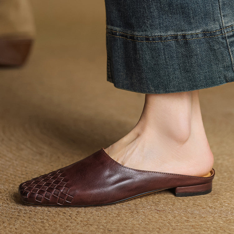 Viola Echtes Leder Mules