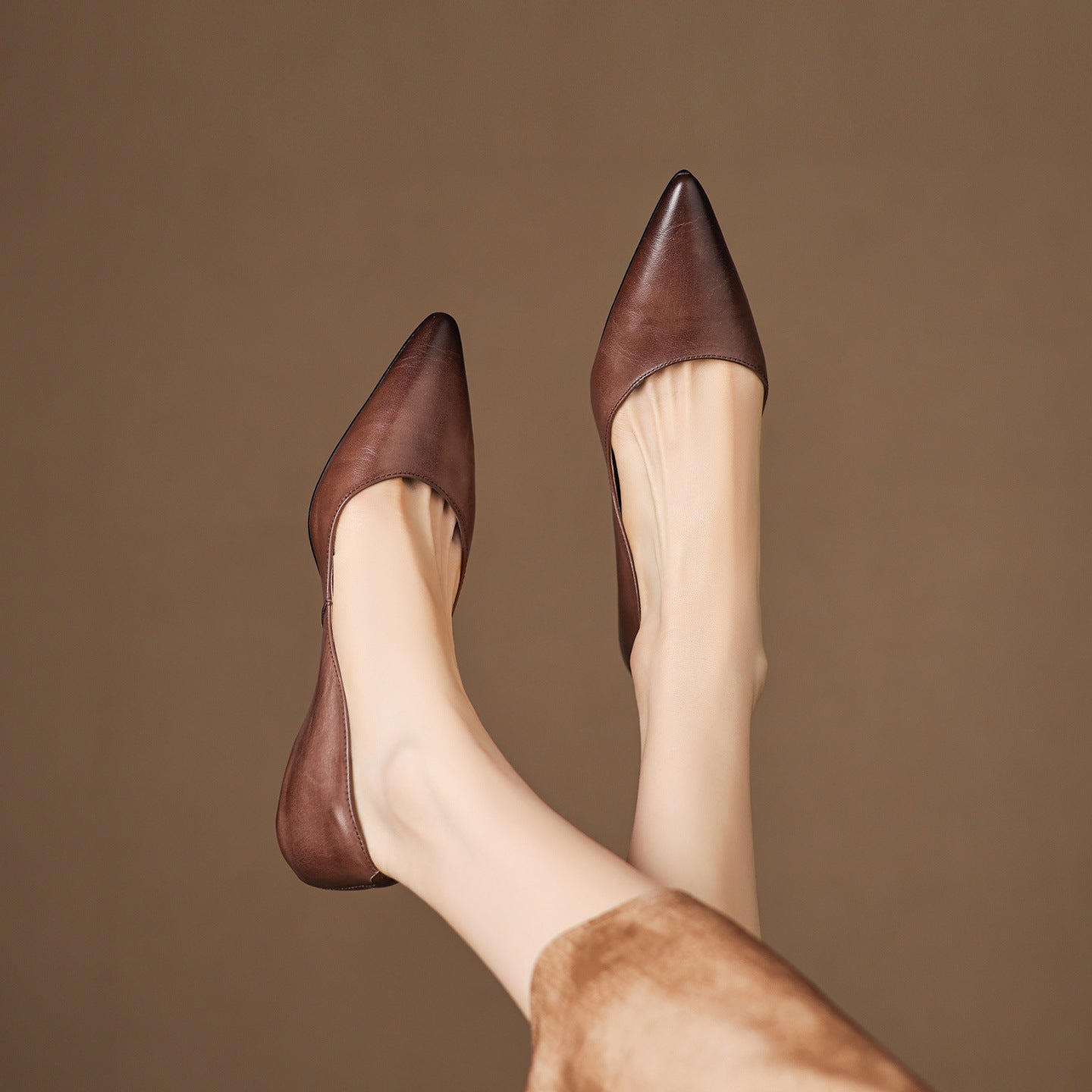 Arla Echtes Leder Ballerinas