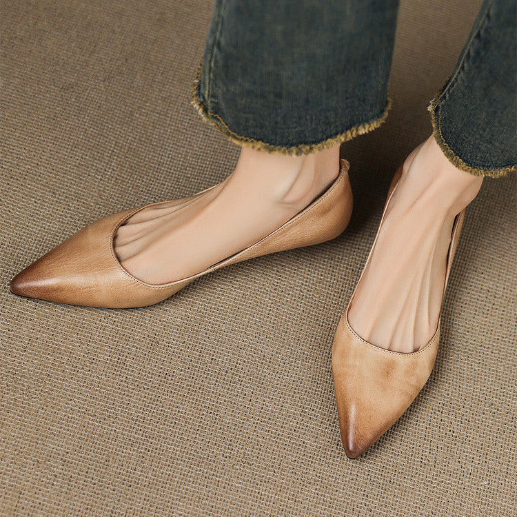 Arla Echtes Leder Ballerinas