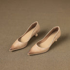 Calenne Leder Kitten Heels