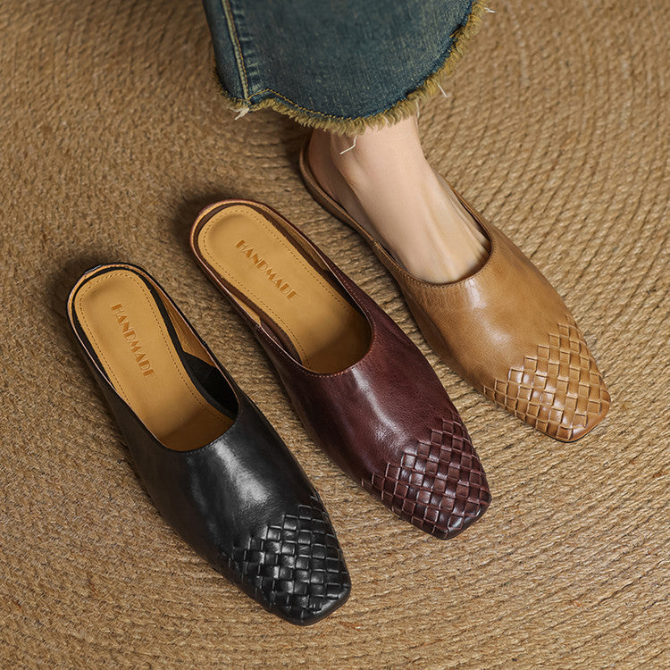 Viola Echtes Leder Mules