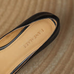 Ceyra Leder Kitten Heels
