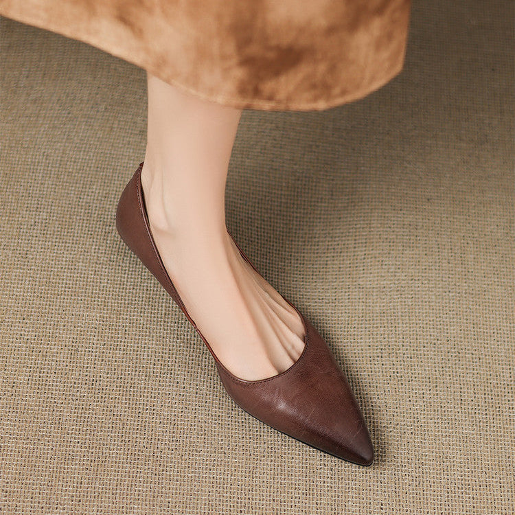 Arla Echtes Leder Ballerinas