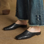 Viola Echtes Leder Mules