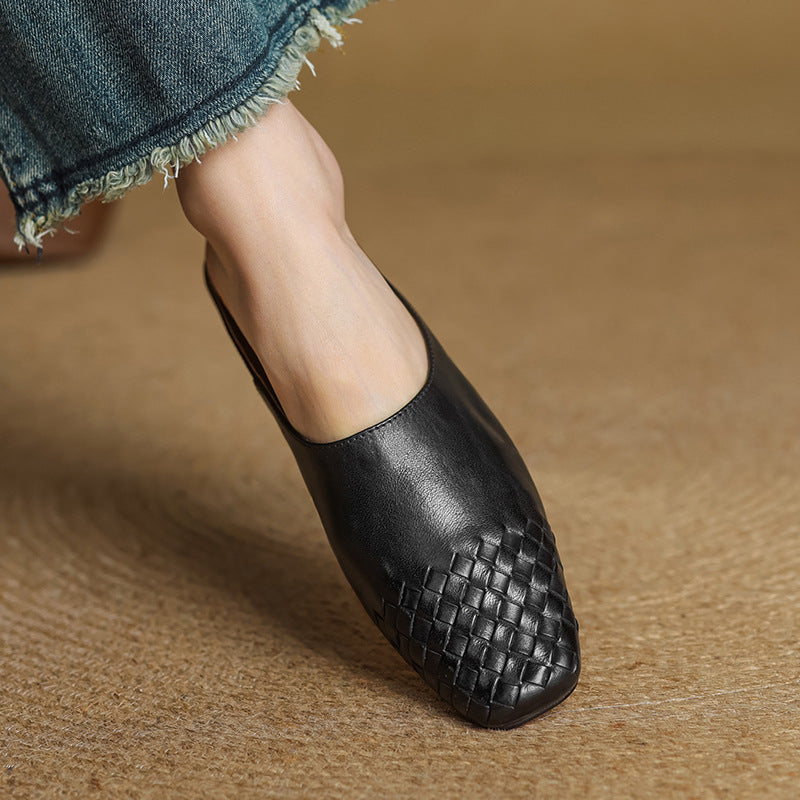Viola Echtes Leder Mules