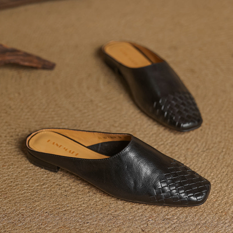 Viola Echtes Leder Mules