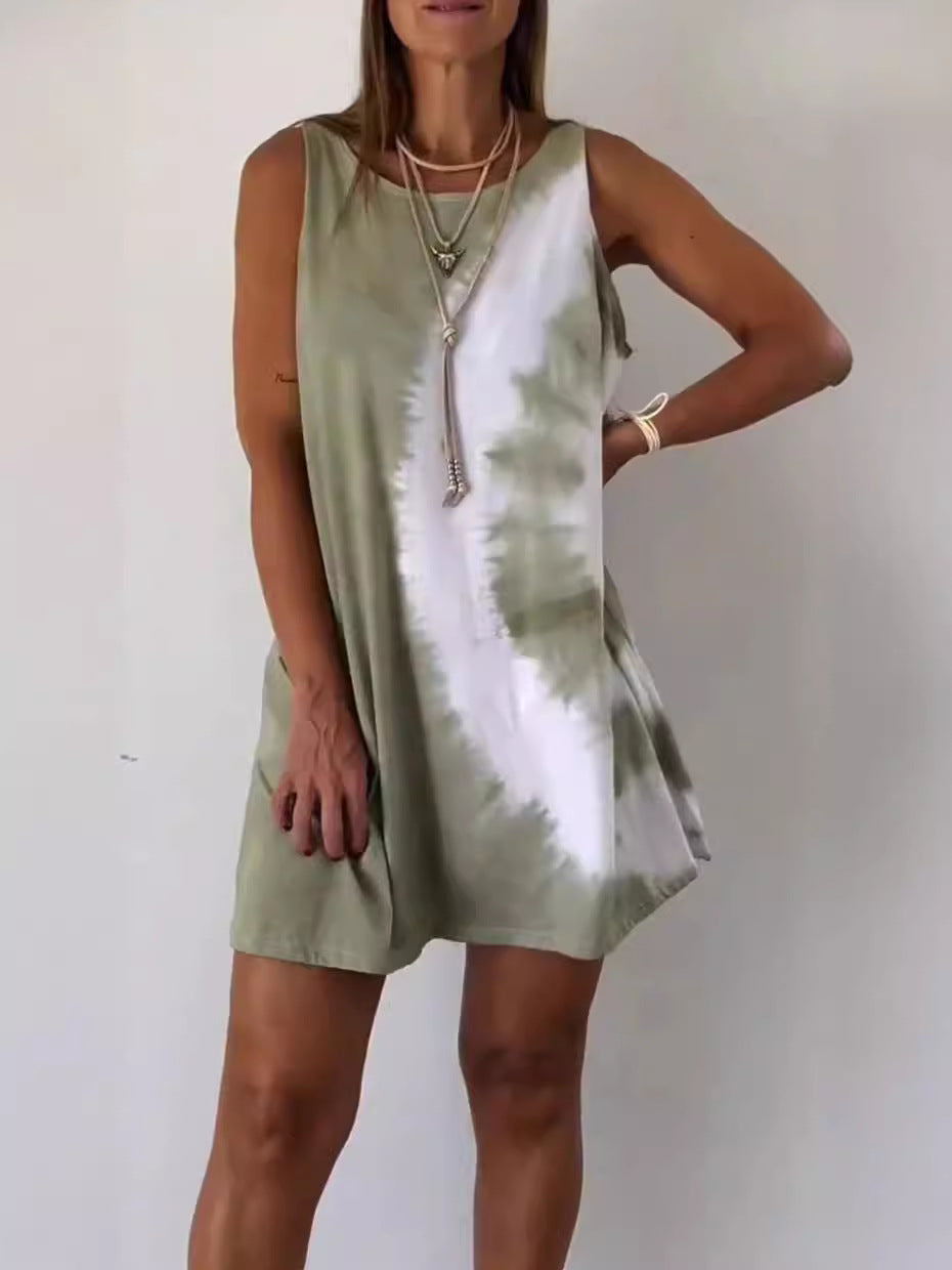 Josiee | Gradient Tie Dye Kleid
