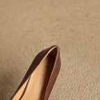 Elviera Quadratische Lederpumps