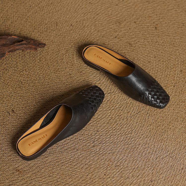Viola Echtes Leder Mules