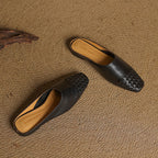 Viola Echtes Leder Mules
