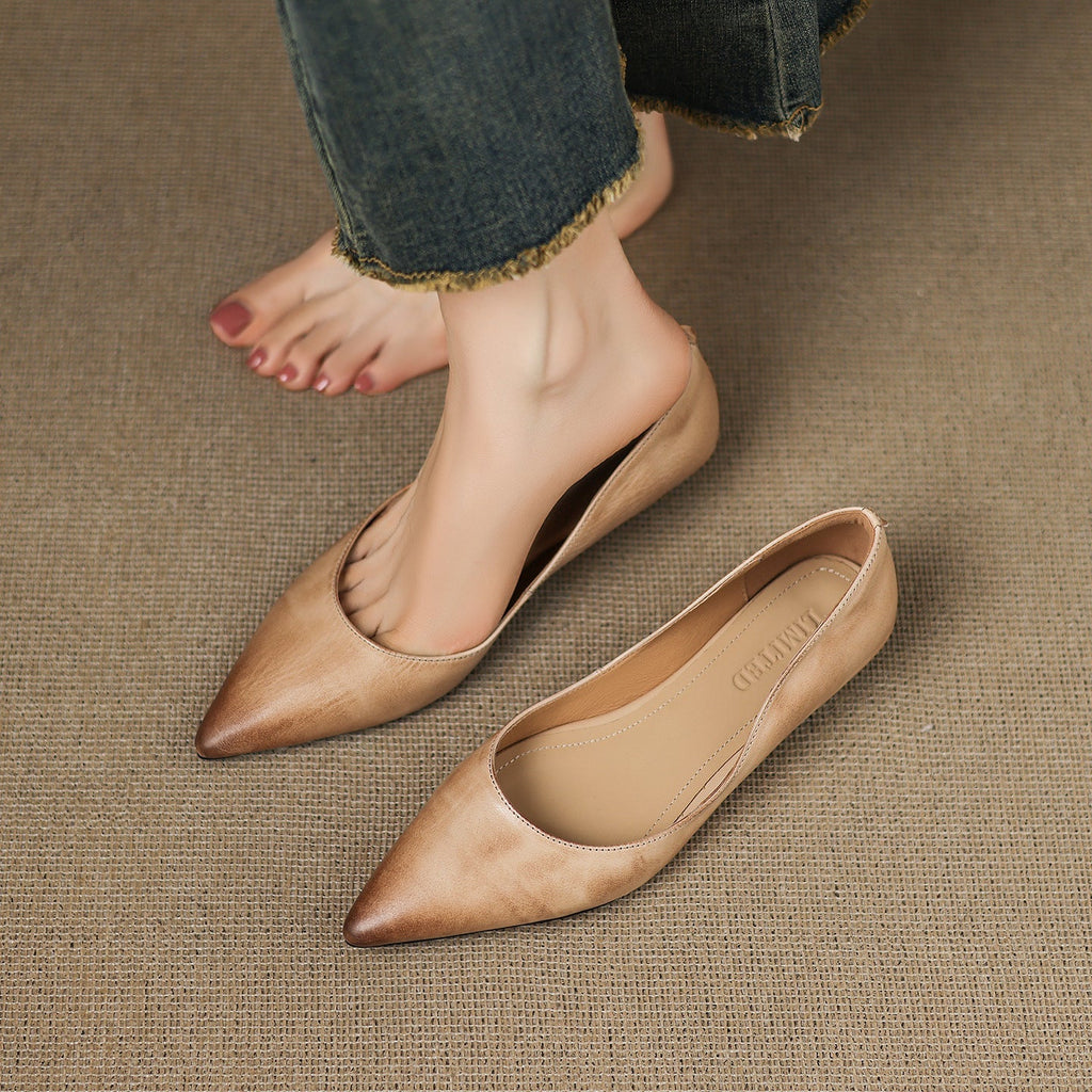 Arla Echtes Leder Ballerinas