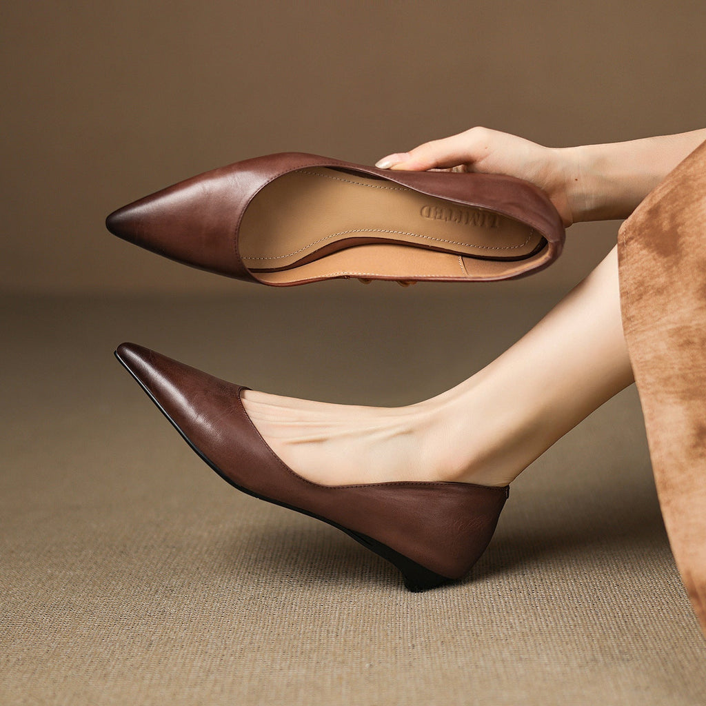 Arla Echtes Leder Ballerinas