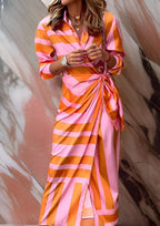 Ollivia | Tailliertes Hemdkleid