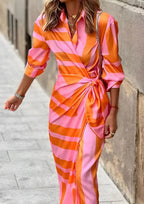 Ollivia | Tailliertes Hemdkleid