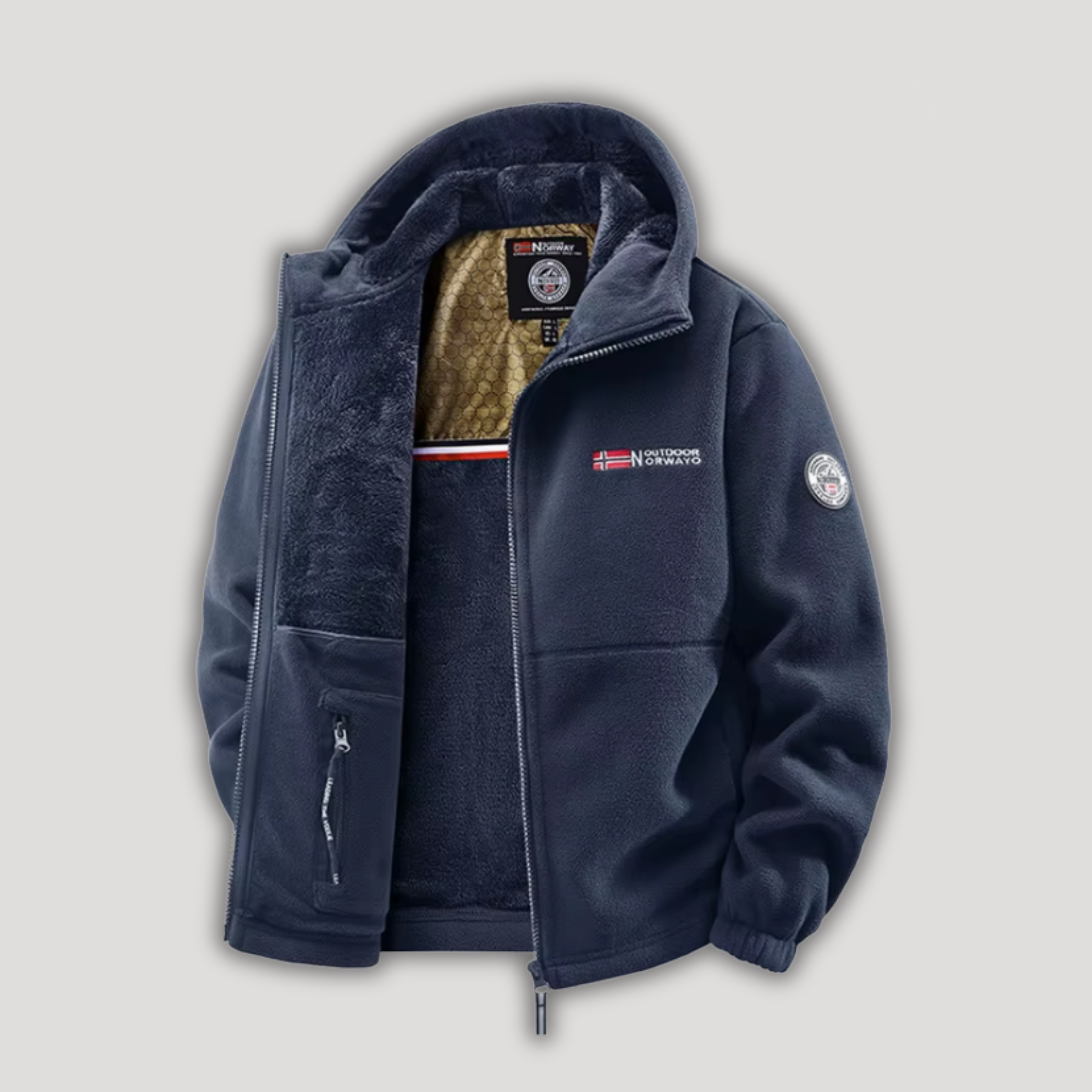 Nathaniel | Winterjacke mit thermischem Futter