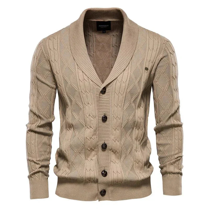 Waldemar | Herren Cardigan mit Knopfleiste