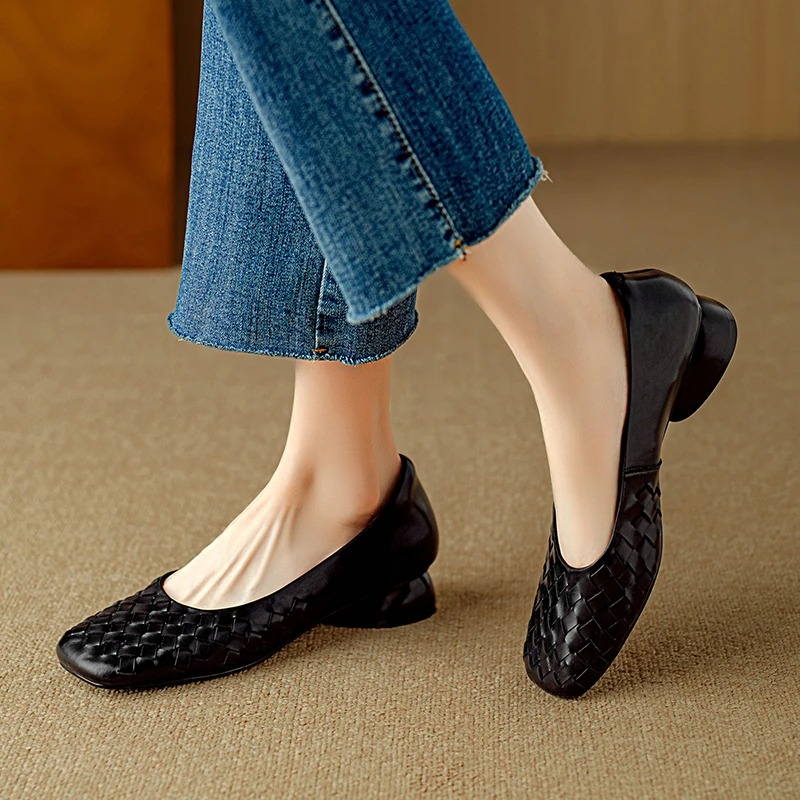 Marcelle Leder Ballerinas