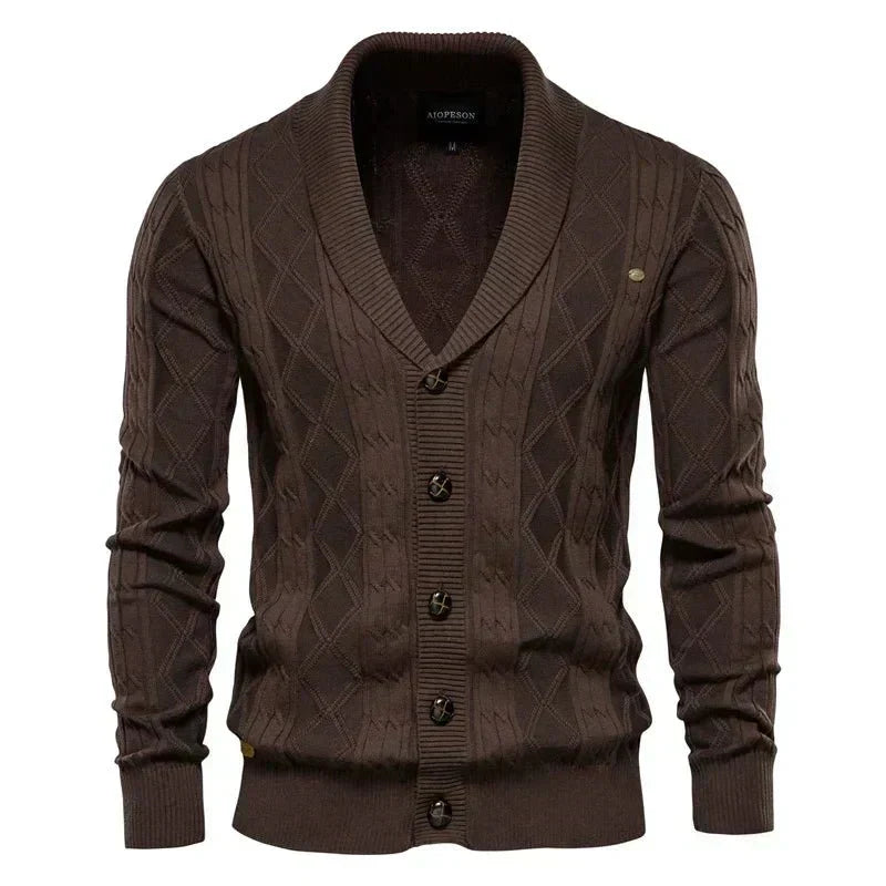 Waldemar | Herren Cardigan mit Knopfleiste