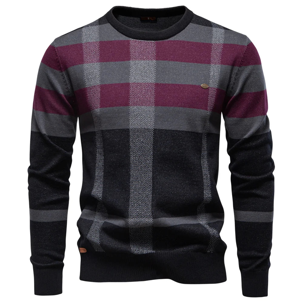 Rosenfeld | Herrenpullover mit Diamantdesign