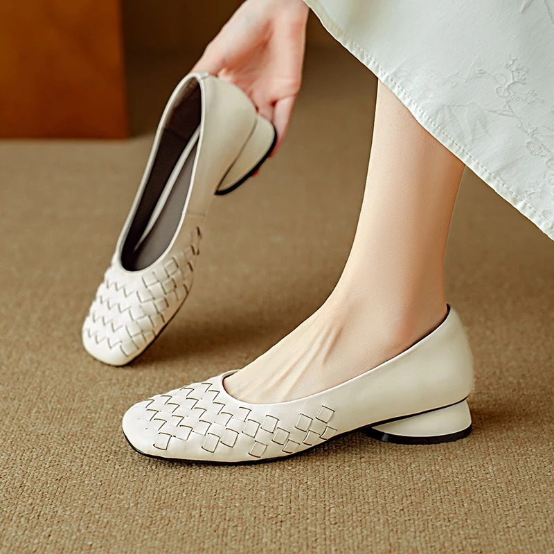 Marcelle Leder Ballerinas