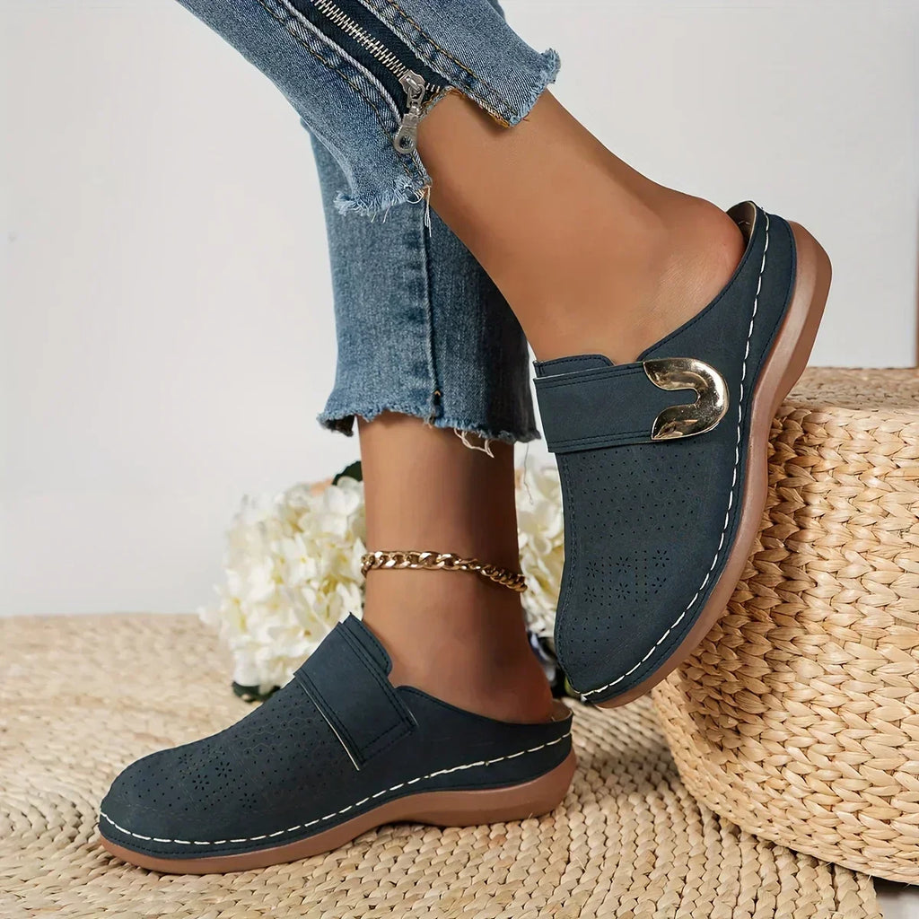 Elva | Schicke Stützende Keil Sandalen