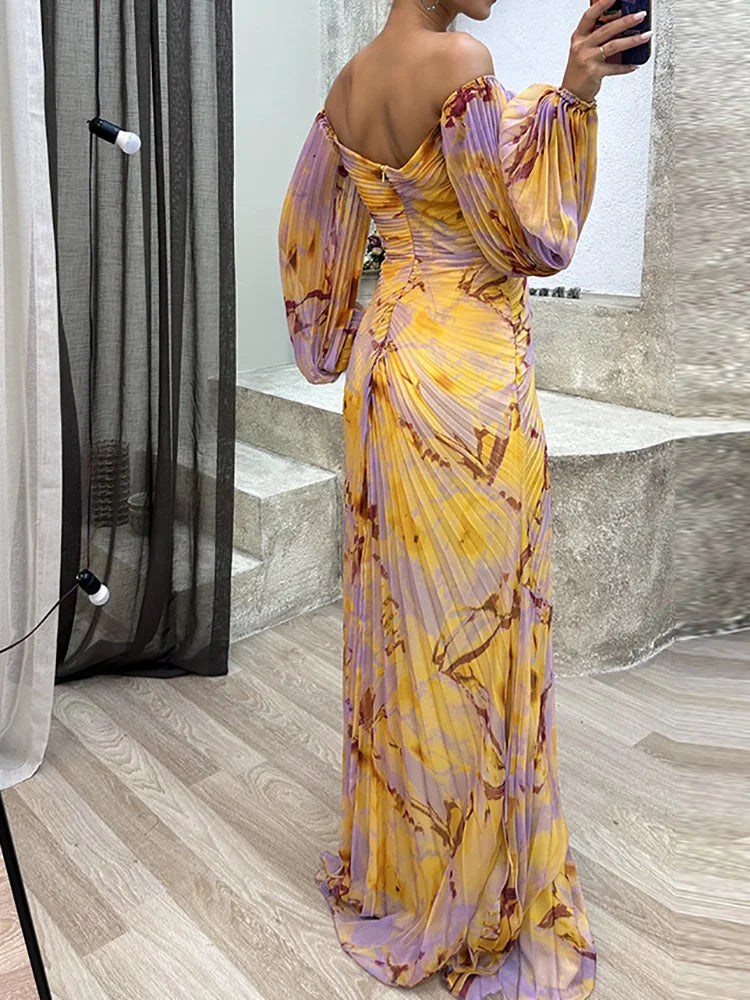 Maria Chic Kleid mit V-Ausschnitt