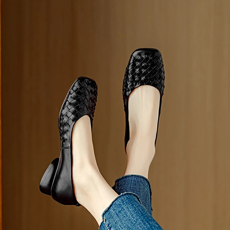 Marcelle Leder Ballerinas