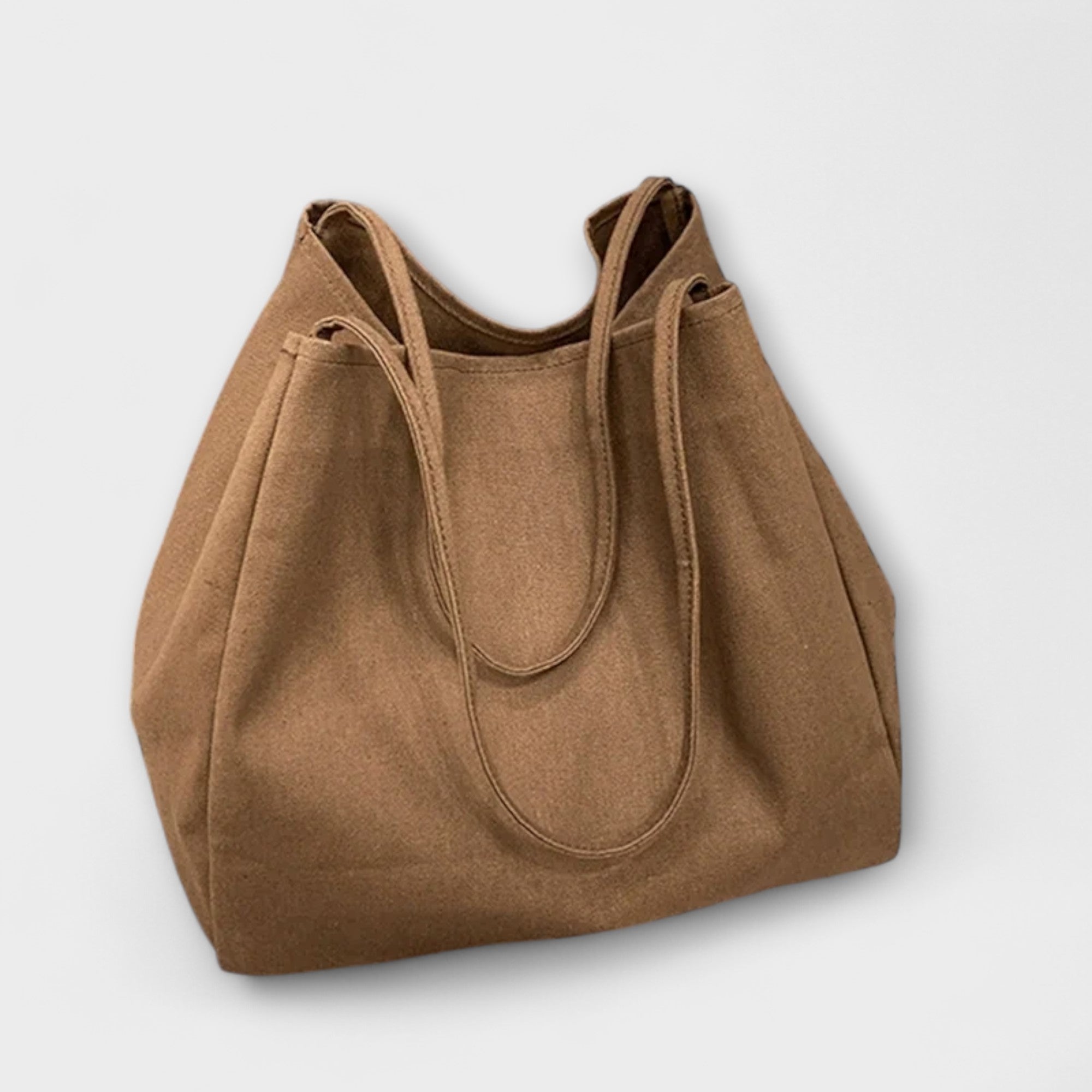 Olivia - Hochwertige Große Canvas-Shopper-Tasche