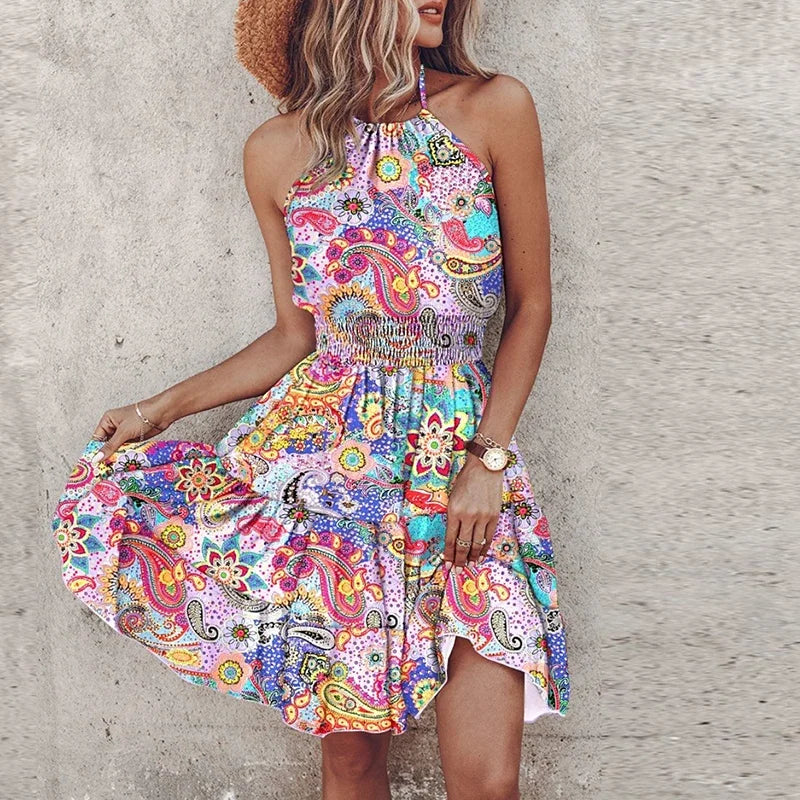 Loxlie | Rückenfreies Kleid