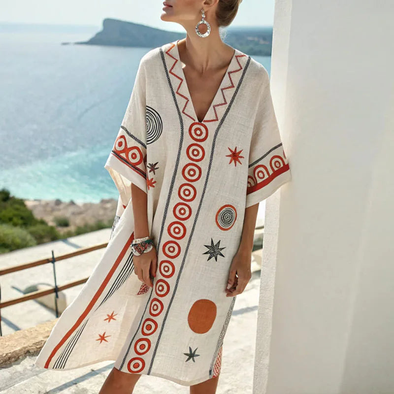 Elegantes Seidenkleid für Unvergessliche Sommerlooks
