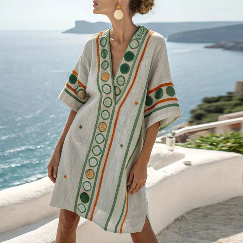 Demi - Elegantes und vielseitiges Strandkleid für deinen perfekten Sommerlook
