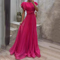 Plissiertes Abendkleid Rory