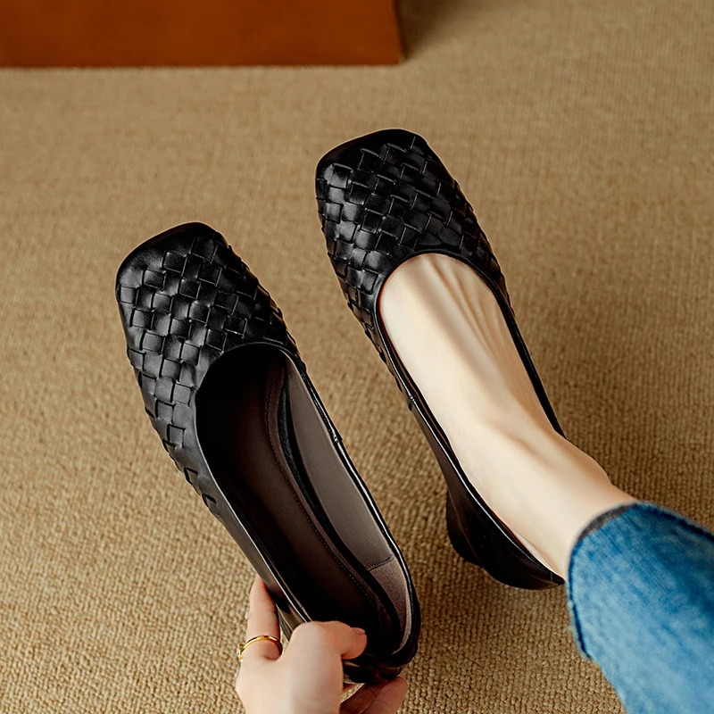Marcelle Leder Ballerinas