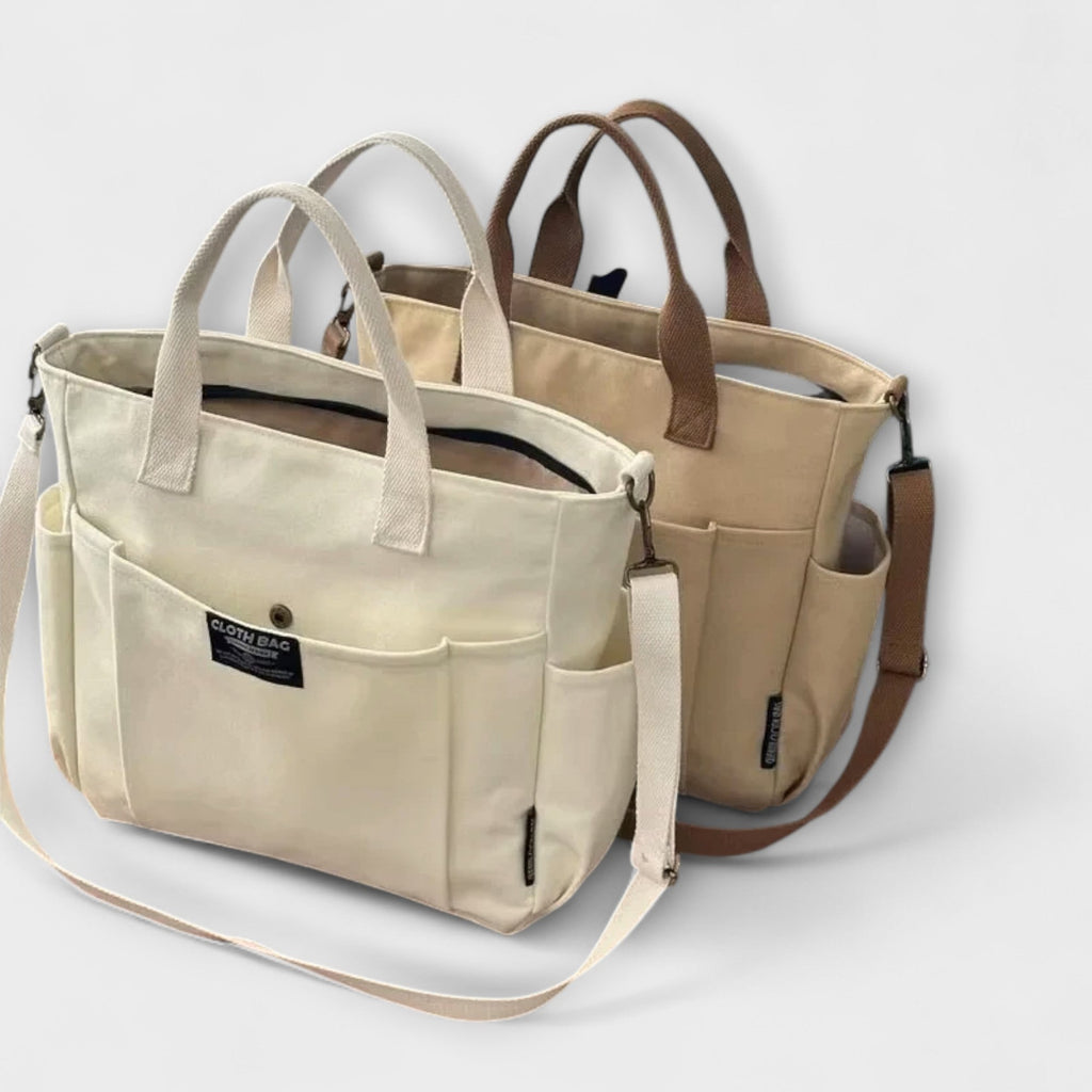Olivia - Minimalistische Canvas-Tasche