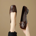 Opium Leder Ballerinas