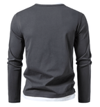 Alwin | Premium Langarmshirt aus gekämmter Baumwolle