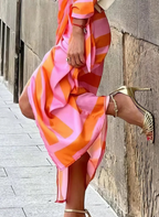 Elvina - Bedrucktes Wickelkleid