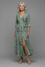 Selora | Halter Bloom Flow Maxi Kleid
