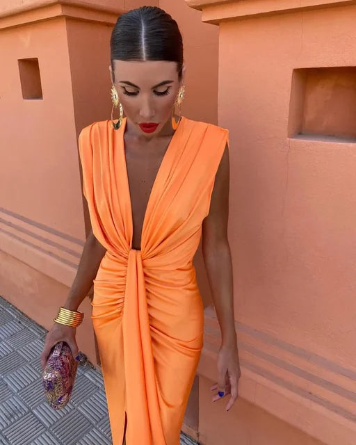 Elegantes Plissee-Kleid