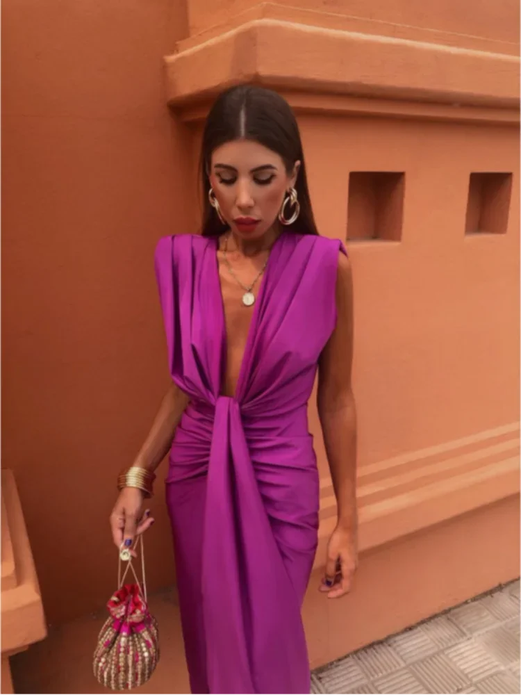 Elegantes Plissee-Kleid