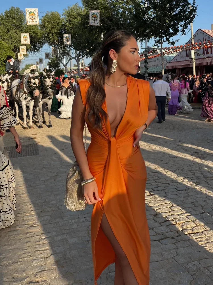 Elegantes Plissee-Kleid