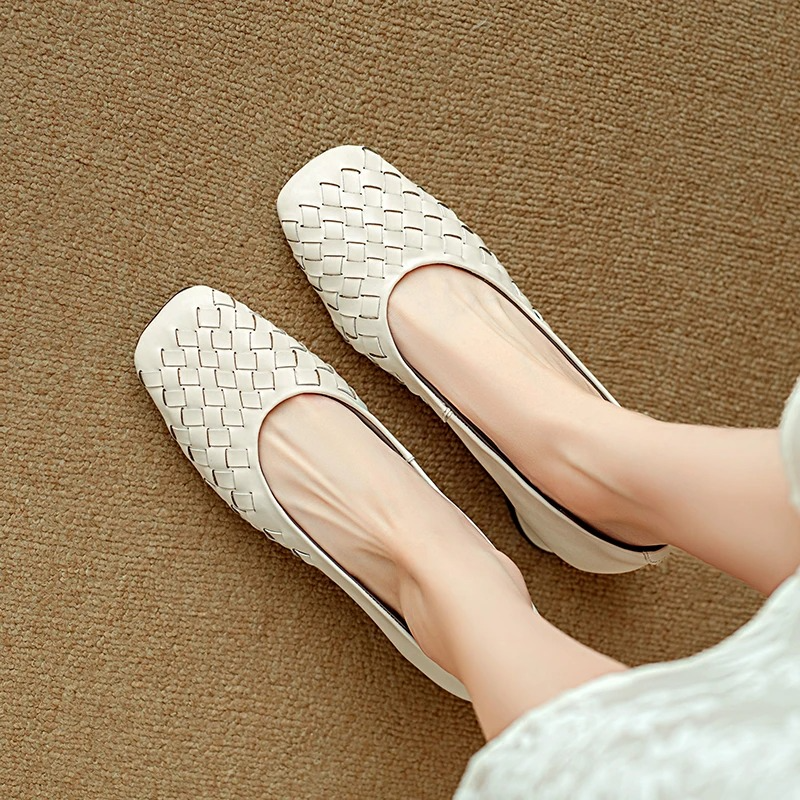 Marcelle Leder Ballerinas