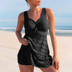 Grace | Raffung Tankini Badekleid