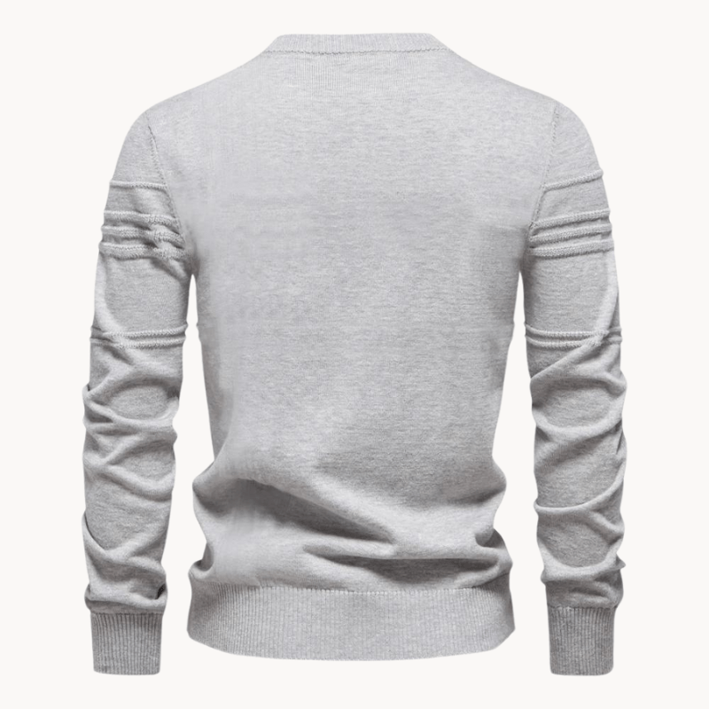 Burkhard | Stilvoller Herrenpullover mit Karodesign