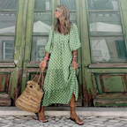 Cassandra | Geometrisches Druckkleid